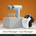 Deep Recovery Power Set – Knee Massager + Relaxonics Gun Massager