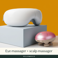 Relax & Recharge Combo – Eye Massager + Scalp Massager
