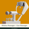 Total Body Bliss Combo – Shitsu Massager + Relaxonics Gun Massager